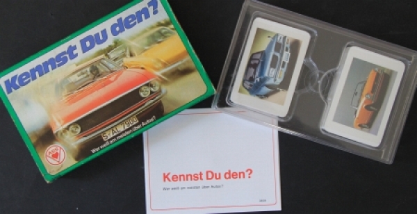 Altenburg Spielkarten "Kennst Du den?" 1974 Cardgame in original box (6115)
