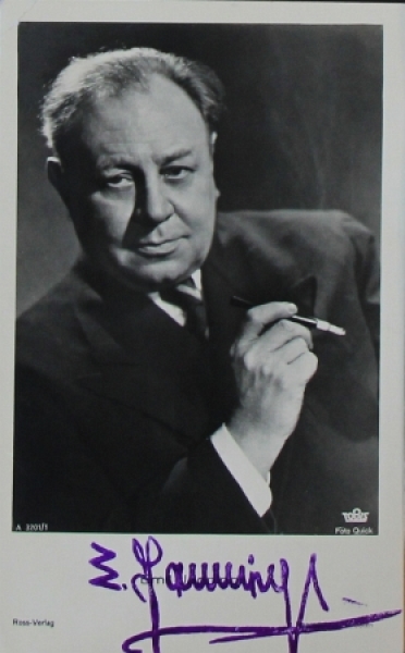 Emil Jannings original signed Autographcard 1942 (6170)