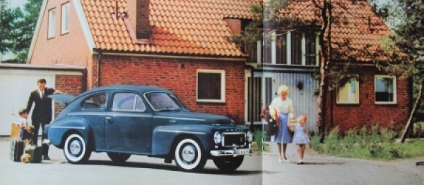 Volvo 544 Modelprogram 1960 Carbrochure (6188)