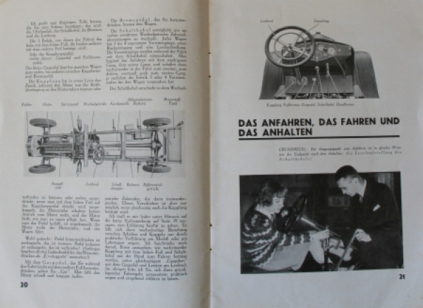 Schur "Der Weg zum Fuehrerschein" Vehicletechnic 1930 (6250)
