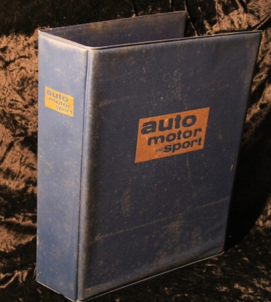 "Auto, Motor & Sport" Storragefolder for AMS-Motor-Magazines 1963 (6258)