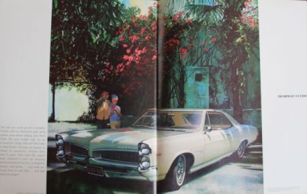 Pontiac Modelprogram 1967 Carbrochure (7191)