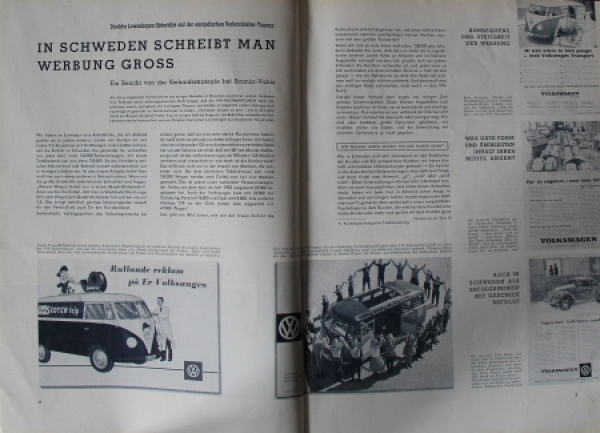"Volkswagen Informationen" 1957 VW-Magazine (6339)