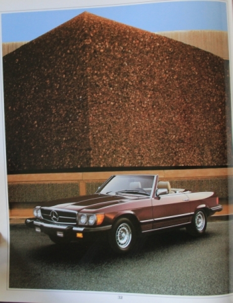 Mercedes-Benz Modellprogramm 1984 US-Cars Automobilprospekt (6438)