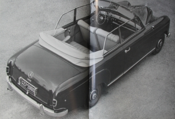 Roecke "Das grosse Mercedes-Ponton Buch" Mercedes-History 1994 original edition (6451)