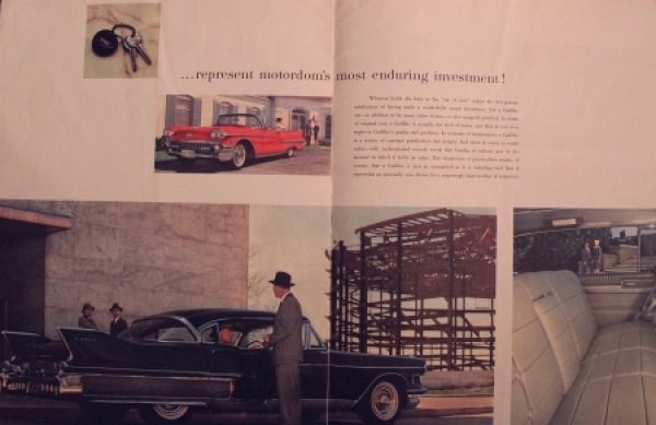 Cadillac Mailer 1958 Carbrochure (7745)