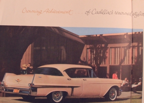 Cadillac Mailer 1957 Automobilprospekt (7747)