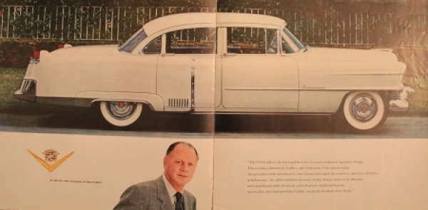 Cadillac Mailer 1954 Carbrochure (7789)