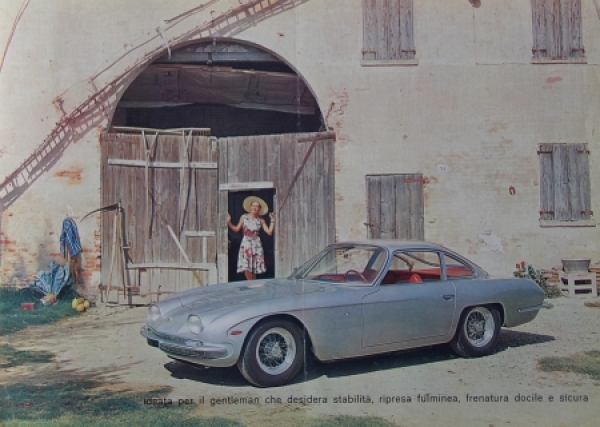 Lamborghini 350 GT Modelprogram 1964 Carbrochure (6534)