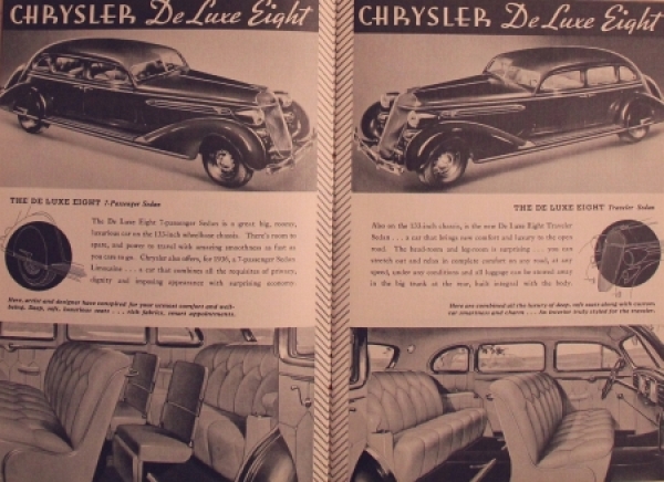 Chrysler Modelprogram 1936 Carbrochure (8717)
