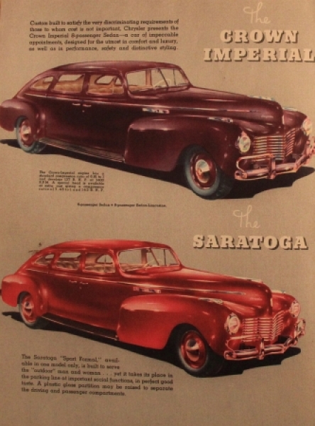 Chrysler Modelprogram 1938 Carbrochure (8722)