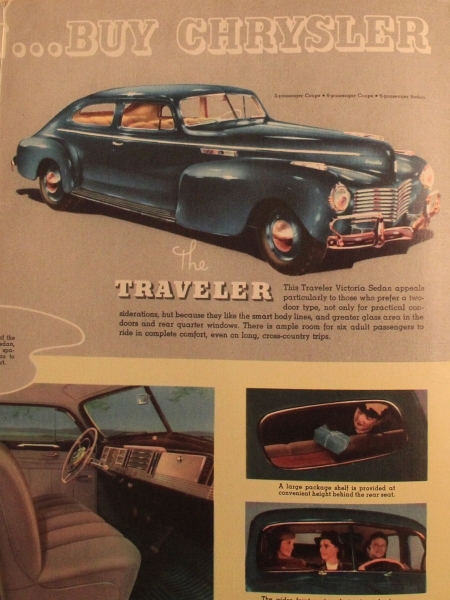 Chrysler Modelprogram 1938 Carbrochure (8722)