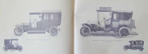 Fiat Modelprogram 1911 Prestigebrochure (7411)