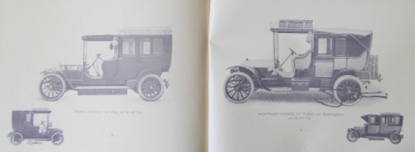 Fiat Modellprogramm 1911 Prunkkatalog (7411)