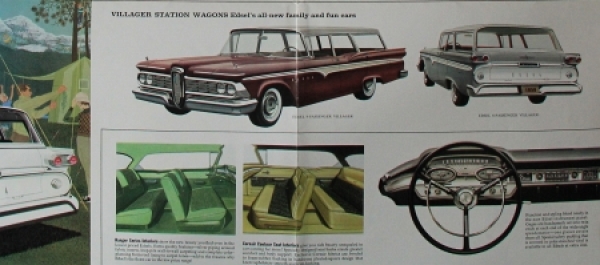 Edsel Ford Modellprorgramm 1959 "The car that makes history" Carbrochure (5394)