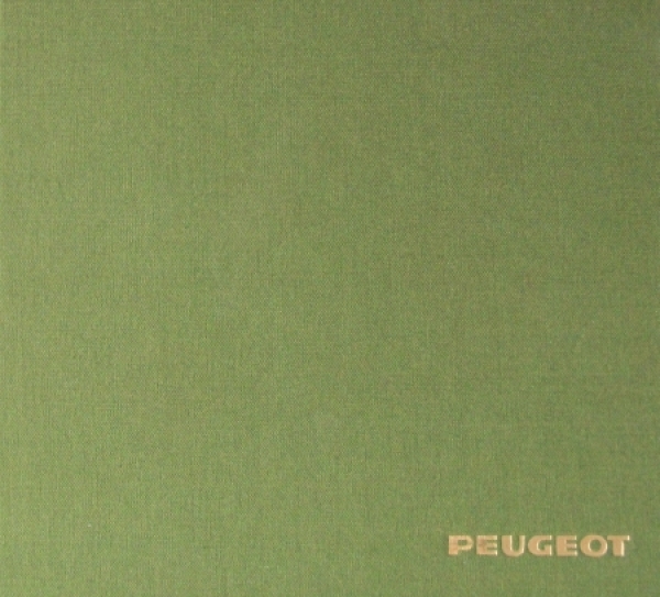 Peugeot "Selection des Coupes et Cabriolets 1898-1973" Peugeot-Historie 1973 (6703)