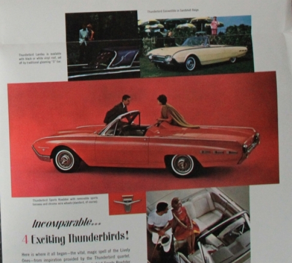 Ford Modelprogram 1962 "Live it up..." Carbrochure (4812)