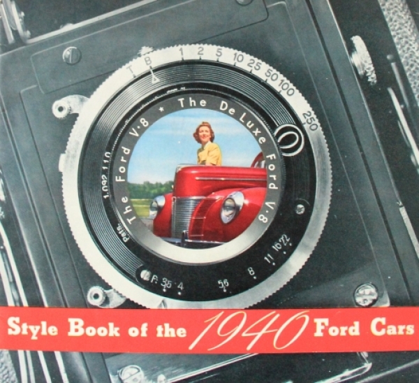 Ford Modelprogram 1940 Carbrochure (7868)