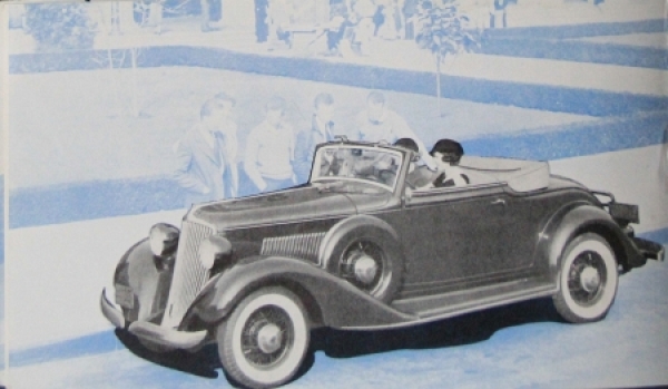 Graham Paige Modelprogram 1936 Carbrochure (8646)