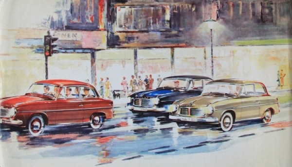 Goliath 1100 Modelprogram 1959 Carbrochure (4149)