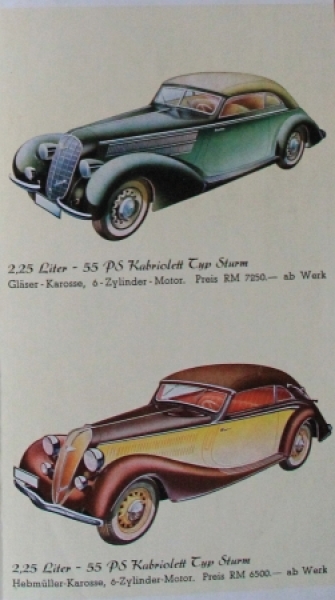 Hanomag Modelprogram 1939 Carbrochure (8666)