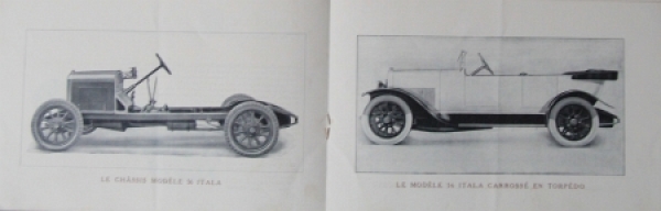 Itala 56 Sport Modelprogram 1914 Carbrochure (8427)