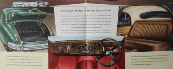 Jaguar Modelprogram 1951 Carbrochure (8440)