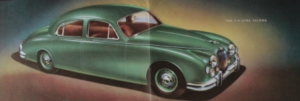 Jaguar Modelprogram 1951 Carbrochure (8440)