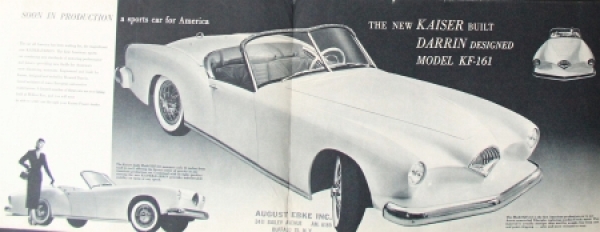 Kaiser Darrin Modelprogram 1953 Carbrochure (4021)