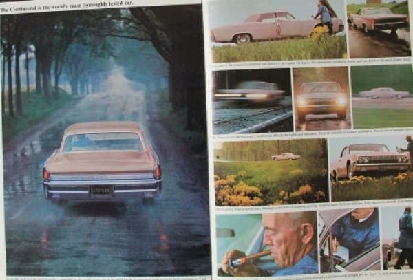 Lincoln Modelprogram 1964 Carbrbochure (7910)