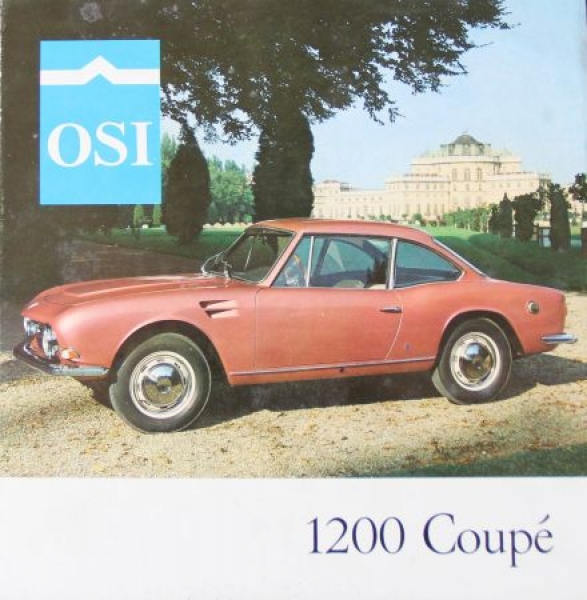 OSI 1200 Coupe Modelprogram 1965 Carbrochure (6974)