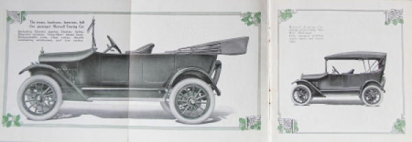 Maxwell Motors Modelprogram 1916 Carbrochure (8510)