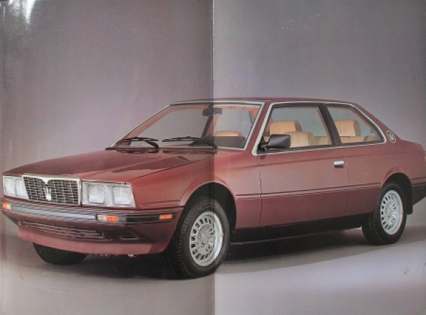 Maserati Biturbo Modelprogram 1982 Carbrochure (8516)