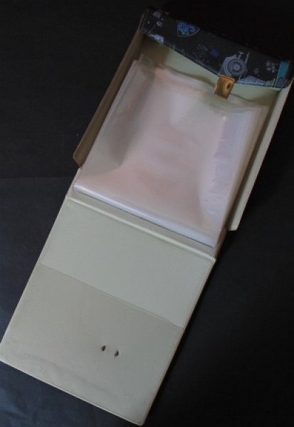 Automobile-Archivbox 1955 with Automobile-Motives and Factorylogos plastic (7044)