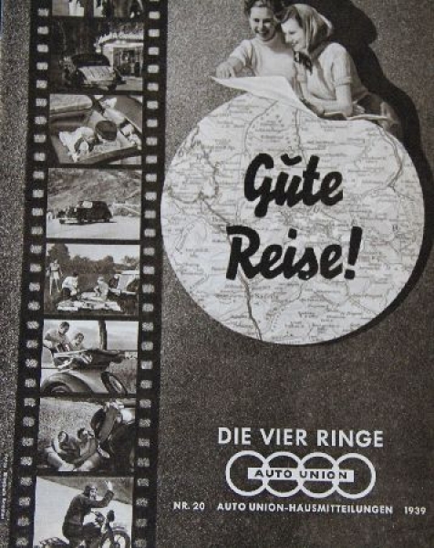 Auto-Union "Die vier Ringe" Factorymagazine 1939 (7061)