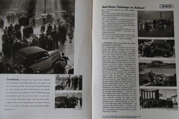 Auto-Union "Die vier Ringe" Factorymagazine 1939 (7061)