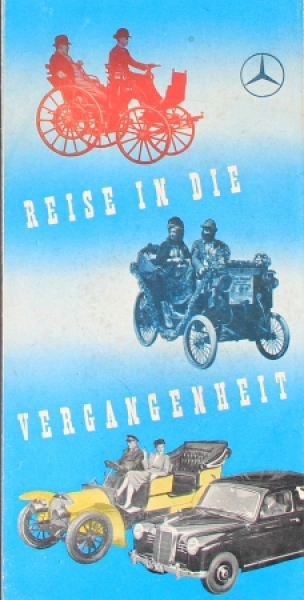 Mercedes-Benz Modelprogram 1959 "Reise in die Vergangenheit" Carbrochure (8843)