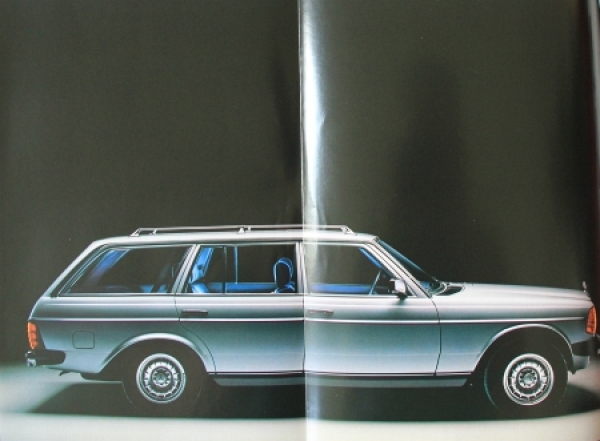 Mercedes-Benz 240 TD - 280 TE Modelprogram 1981 Carbrochure (8894)