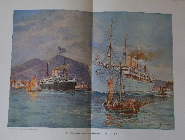 Norddeutscher-Lloyd Bremen 1910 Shipping-Company-Brochure (7172)