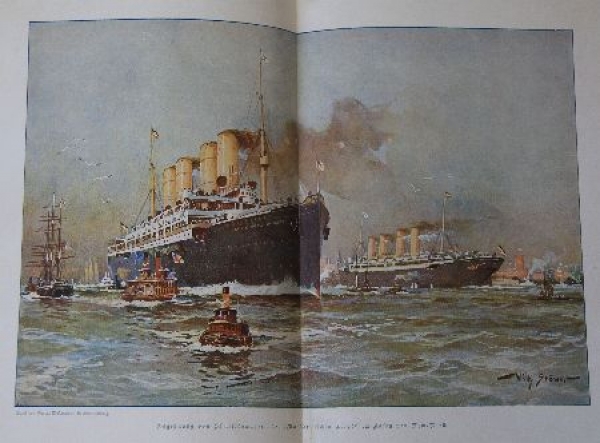Norddeutscher-Lloyd Bremen 1910 Shipping-Company-Brochure (7172)