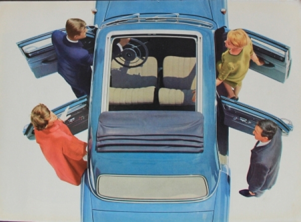 Mercedes-Benz 190 D Modelprogram 1959 Carbrochure (7622)