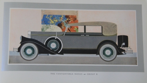 Pierce-Arrow Modelprogram 1932 Prestigebrochure (7212)