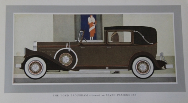 Pierce-Arrow Modelprogram 1932 Prestigebrochure (7212)