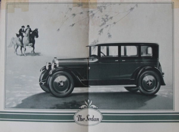 Nash Ajax Six Modelprogram 1926 Carbrochure (8532)