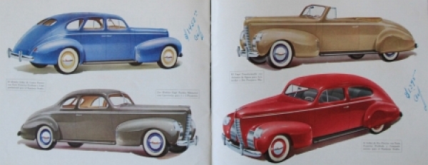 Nash Modelprogram 1939 Carbrochure (8534)