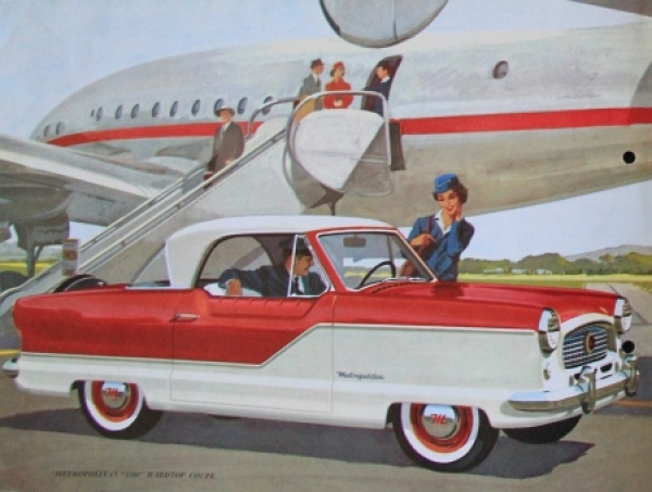 Nash Metropolitan 1500 Modelprogram 1959 Carbrochure (8518)