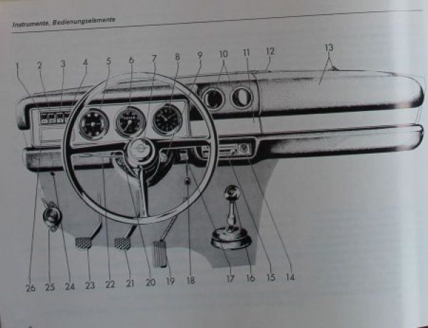 Opel Kadett Olympia 1970 Betriebsanleitung (2187)