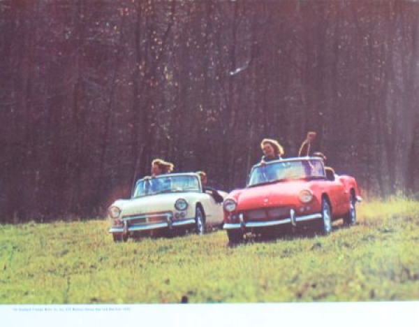Triumph Spitfire Modelprogram 1965 Carbrochure (7252)