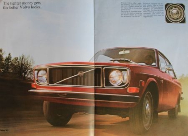 Volvo 140 Modelprogram 1970 Carbrochure (7264)