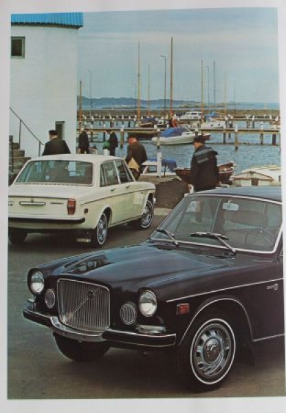 Volvo 164 Modelprogram 1970 Carbrochure (7292)